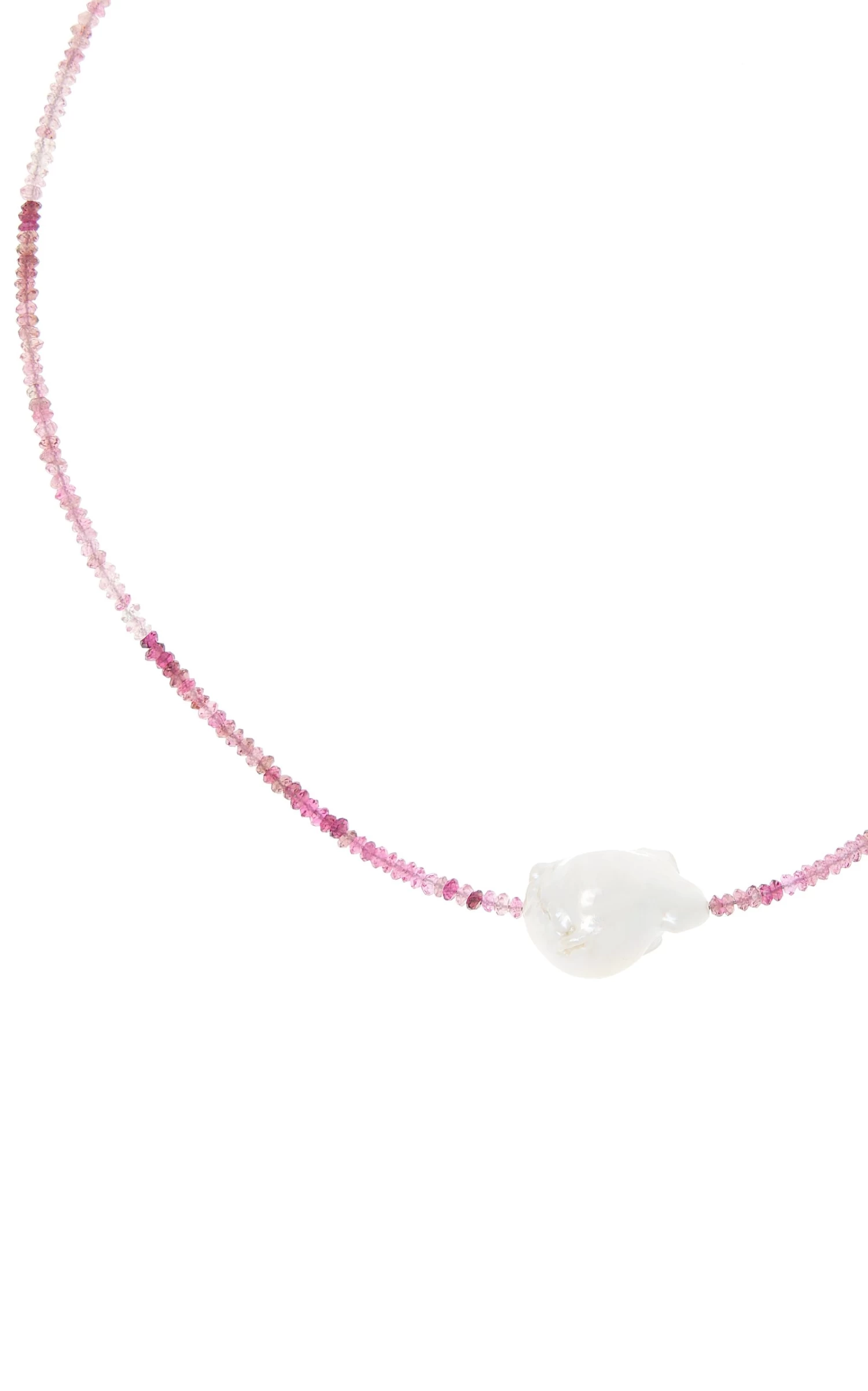 Tourmaline And Pearl Necklace 4 Tourmaline And Pearl Necklace - Image 2