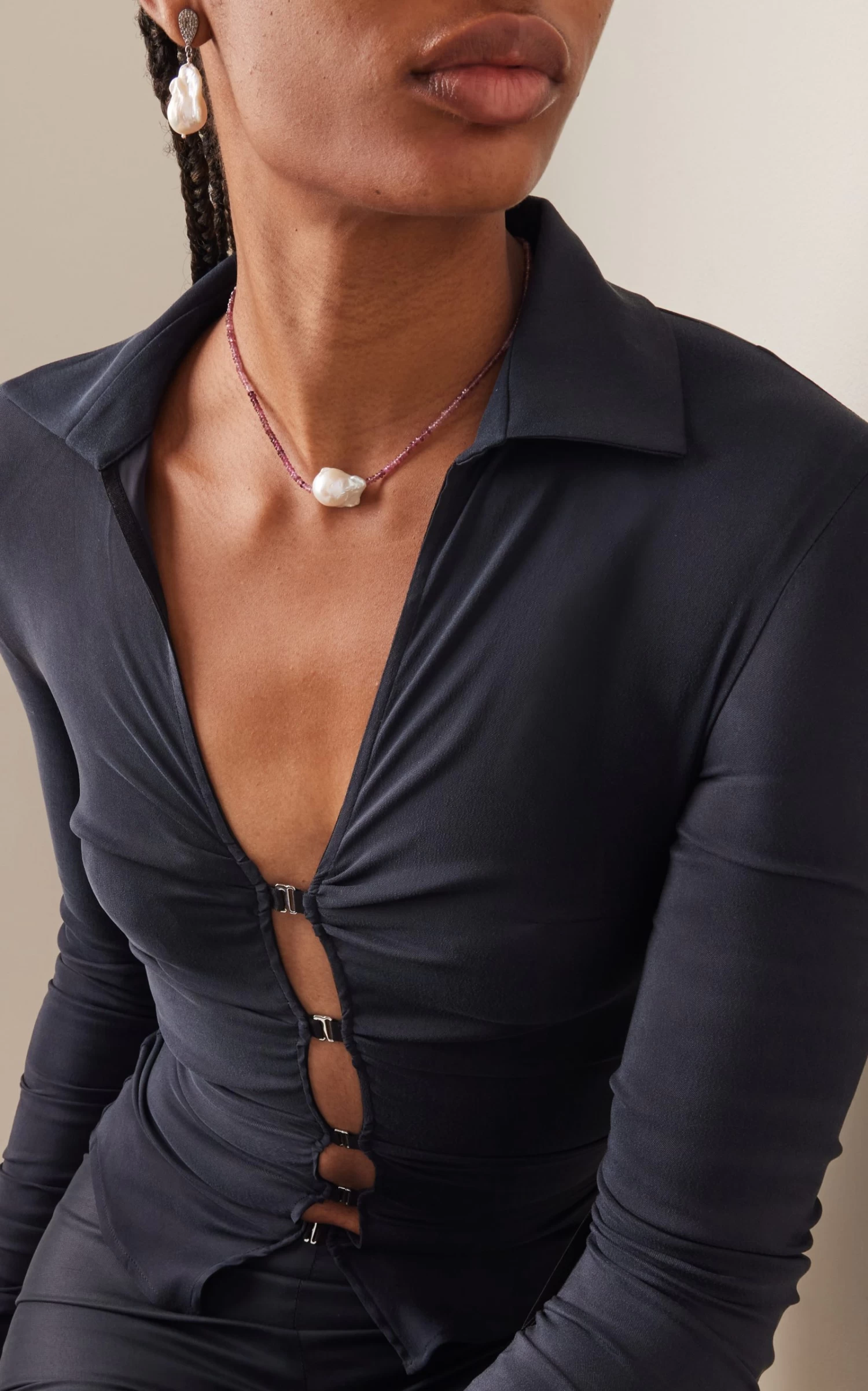 Tourmaline And Pearl Necklace 3 Tourmaline And Pearl Necklace