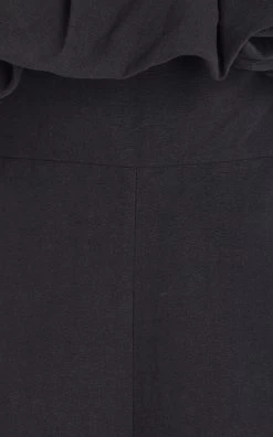 Puff-Detail Cotton-Linen Jumpsuit 9 Puff-Detail Cotton-Linen Jumpsuit -Lady Fashion Store jonathan simkhai black puff detail jumpsuit 3