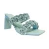 Walker Crystal Rope Sandals -Lady Fashion Store jonathan simkhai blue walker crystal rope sandals