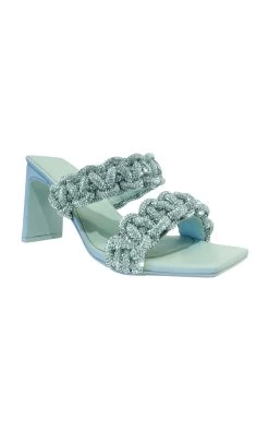Walker Crystal Rope Sandals