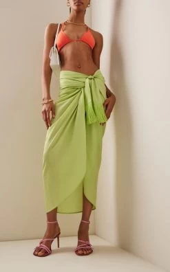 Denver Fringed Cotton Sarong