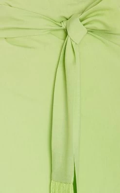 Denver Fringed Cotton Sarong -Lady Fashion Store jonathan simkhai green denver solid coverup sarong skirt 3