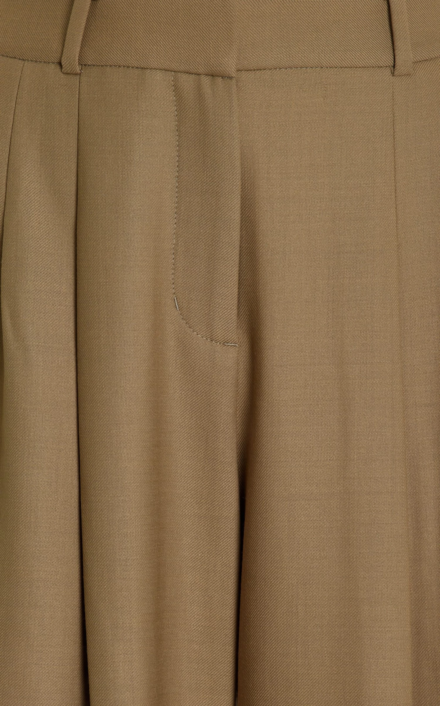 Felice Pleated Twill Relaxed Pants 6 Felice Pleated Twill Relaxed Pants - Image 4