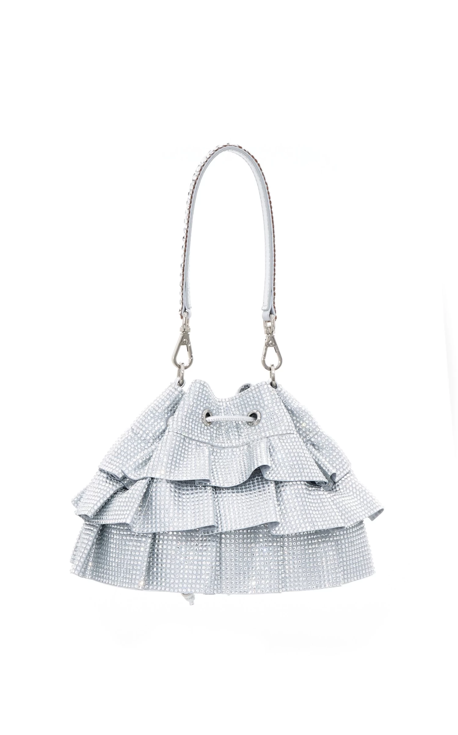 Ruffle Crystal Pouch 4 Ruffle Crystal Pouch - Image 2