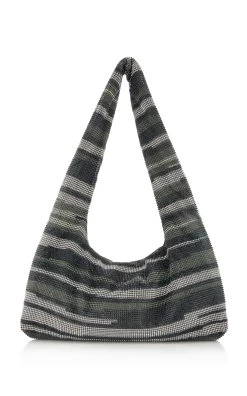 Crystal Mesh Bag 8 Crystal Mesh Bag -Lady Fashion Store kara black crystal mesh armpit bag 2