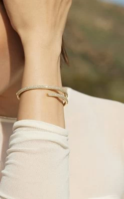 18K Yellow Gold Mono Diamond Bracelet