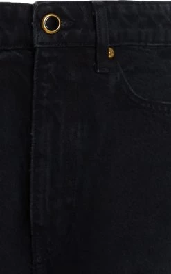 Danielle High-Rise Stovepipe Jeans 9 Danielle High-Rise Stovepipe Jeans -Lady Fashion Store khaite black danielle high rise stovepipe jeans 3