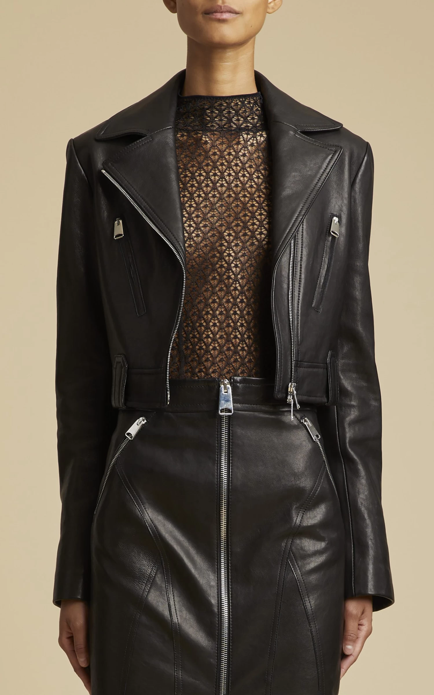 Nuellen Leather Biker Jacket 3 Nuellen Leather Biker Jacket