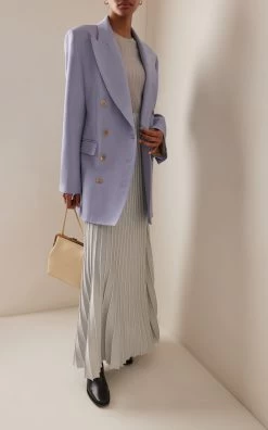 Balton Double-Breasted Wool-Blend Jacket