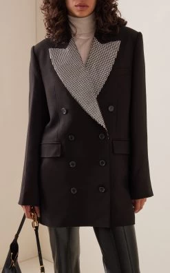 Balton Crystal-Emebllished Wool-Blend Jacket