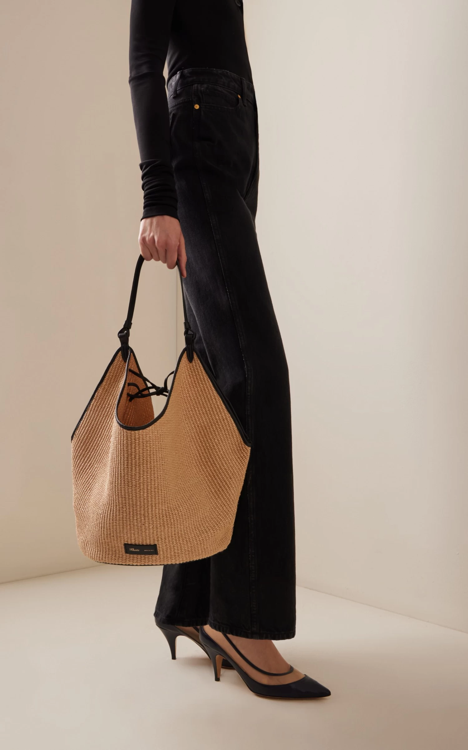 Lotus Medium Raffia Bag 3 Lotus Medium Raffia Bag