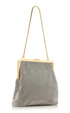 Lilith Crystal-Embellished Leather Evening Bag 9 Lilith Crystal-Embellished Leather Evening Bag -Lady Fashion Store khaite silver lilith evening leather crystal top handle bag 2