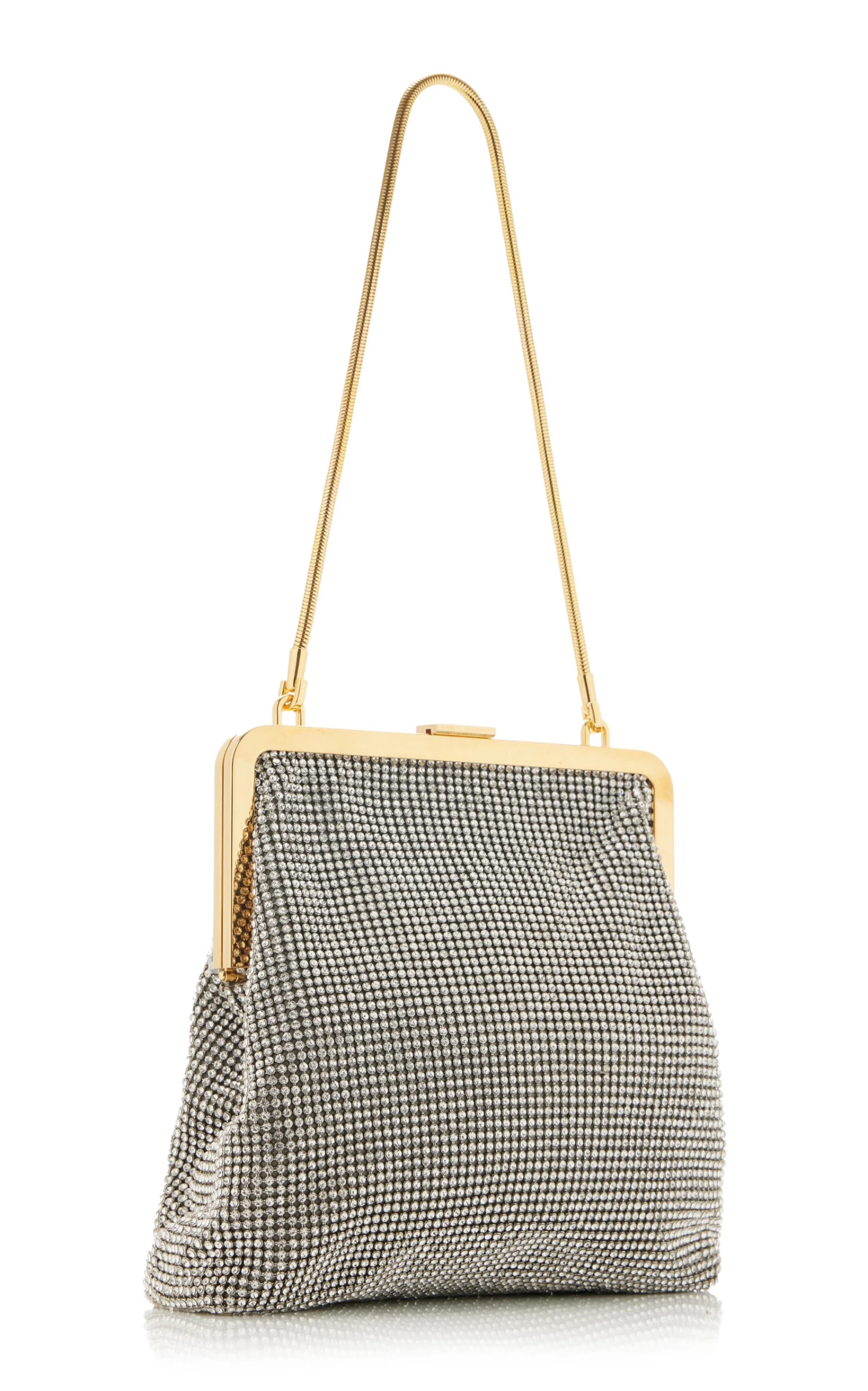 Lilith Crystal-Embellished Leather Evening Bag 5 Lilith Crystal-Embellished Leather Evening Bag - Image 3