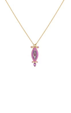 18k Yellow Gold The Little Barbie Pendant