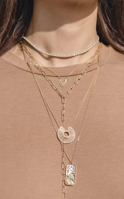 Elements Of Love 18K Yellow Gold Air Pendant Necklace