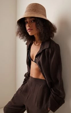 Inca Raffia Bucket Hat