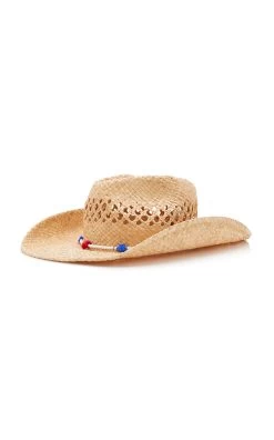 The Desert Beaded Straw Cowboy Hat 12 The Desert Beaded Straw Cowboy Hat -Lady Fashion Store lack of color neutral the desert cowboy by the sea 4