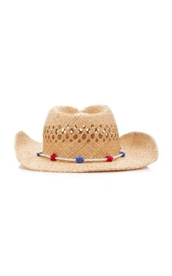 The Desert Beaded Straw Cowboy Hat 13 The Desert Beaded Straw Cowboy Hat -Lady Fashion Store lack of color neutral the desert cowboy by the sea 5