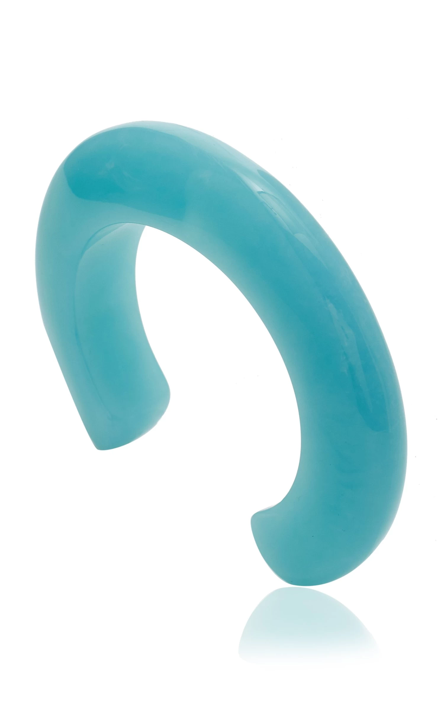 Ridge Acrylic Cuff Bracelet 6 Ridge Acrylic Cuff Bracelet - Image 4