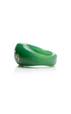 Monument Citrine Ring -Lady Fashion Store lizzie fortunato green monument citrine ring 2