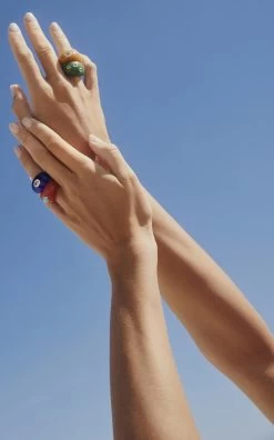 Monument Citrine Ring -Lady Fashion Store lizzie fortunato green monument citrine ring 4