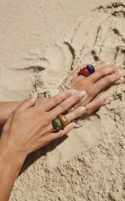 Monument Citrine Ring -Lady Fashion Store lizzie fortunato green monument citrine ring 5