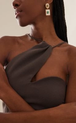 Ethereal Pool Mother-Of-Pearl Earrings