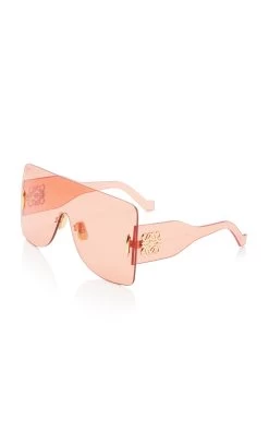 Loewe Transparent Mask Metal Sunglasses 5 Loewe Transparent Mask Metal Sunglasses -Lady Fashion Store loewe orange transparent mask metal sunglasses 1