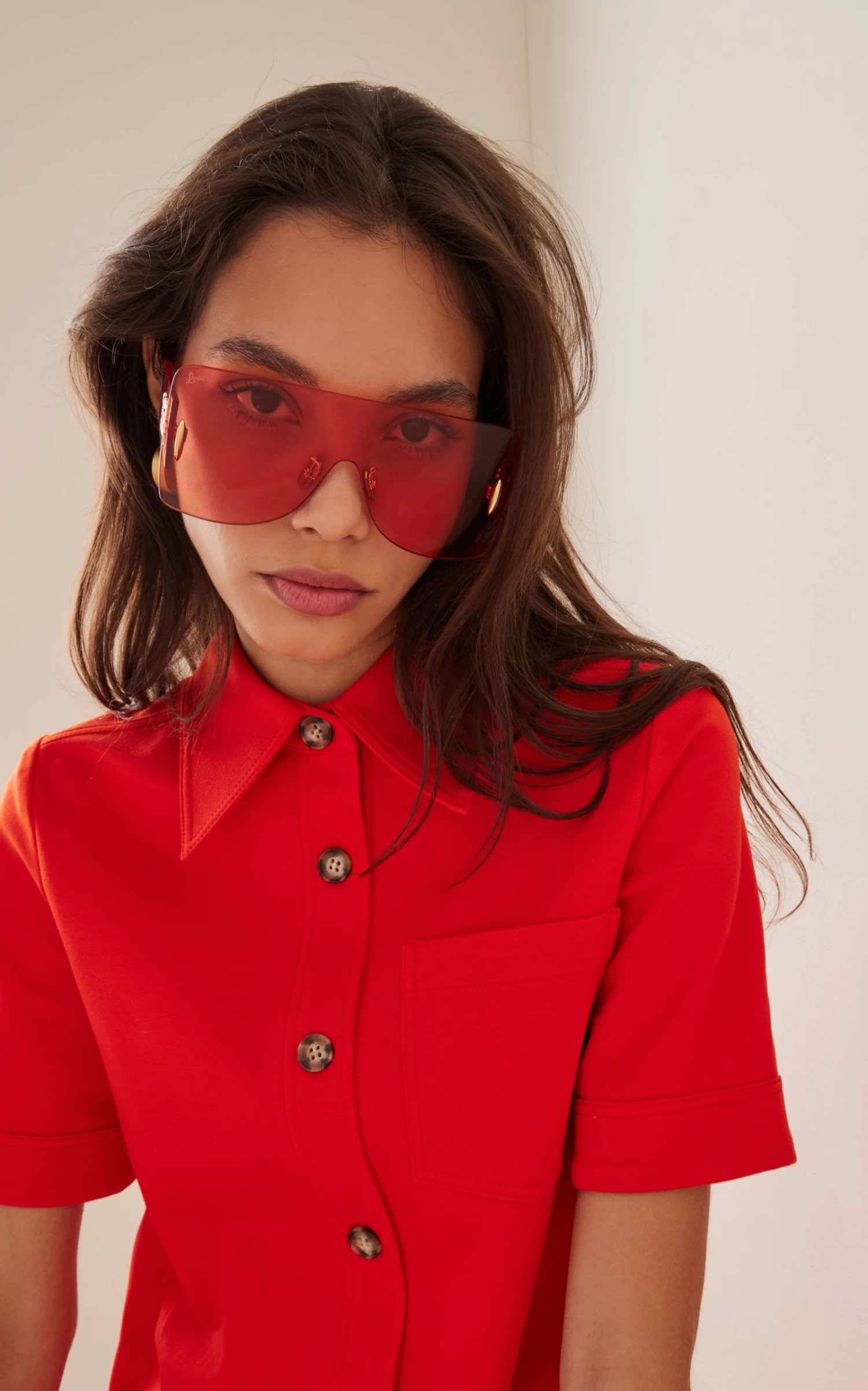 Loewe Transparent Mask Metal Sunglasses 3 Loewe Transparent Mask Metal Sunglasses