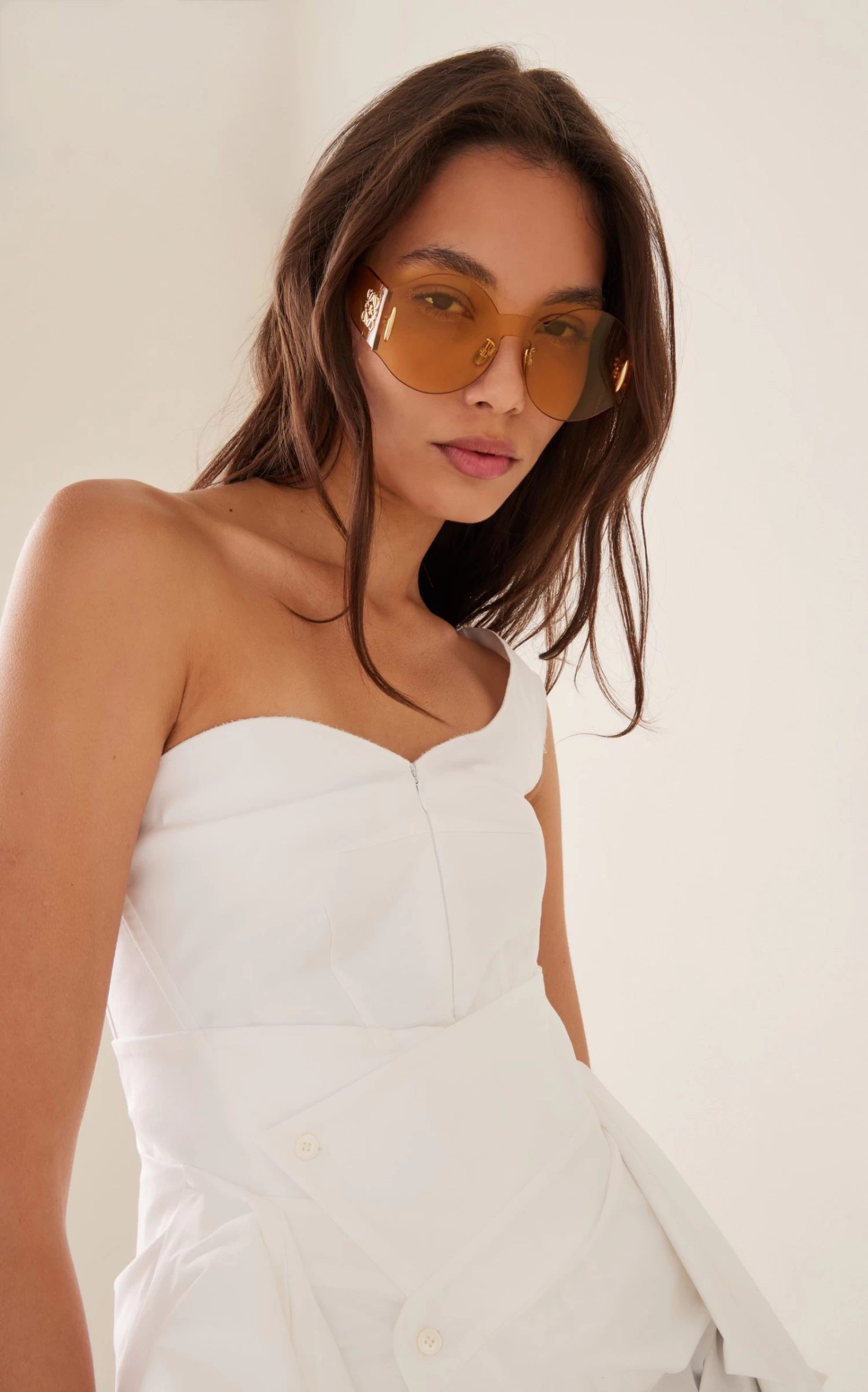 Loewe Round-Frame Metal Sunglasses 3 Loewe Round-Frame Metal Sunglasses