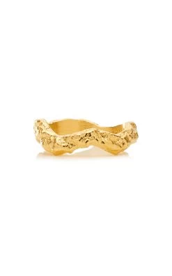 Aurea 18K Gold Vermeil Thin Ring 8 Aurea 18K Gold Vermeil Thin Ring -Lady Fashion Store louis abel gold aurea thin ring gold vermeil 2