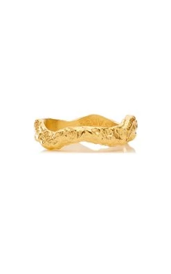 Aurea 18K Gold Vermeil Thin Ring 9 Aurea 18K Gold Vermeil Thin Ring -Lady Fashion Store louis abel gold aurea thin ring gold vermeil 3