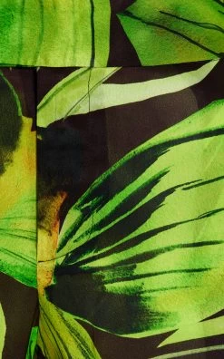 Cruise Printed Silk Wide-Leg Pants -Lady Fashion Store louisa ballou print cruise trousers 3