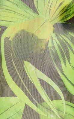 Beach Mesh T-Shirt -Lady Fashion Store louisa ballou print mesh beach tee 3