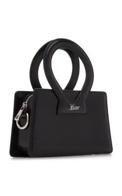 Ana Leather Top Handle Bag 16 Ana Leather Top Handle Bag -Lady Fashion Store luar black anna bag 5