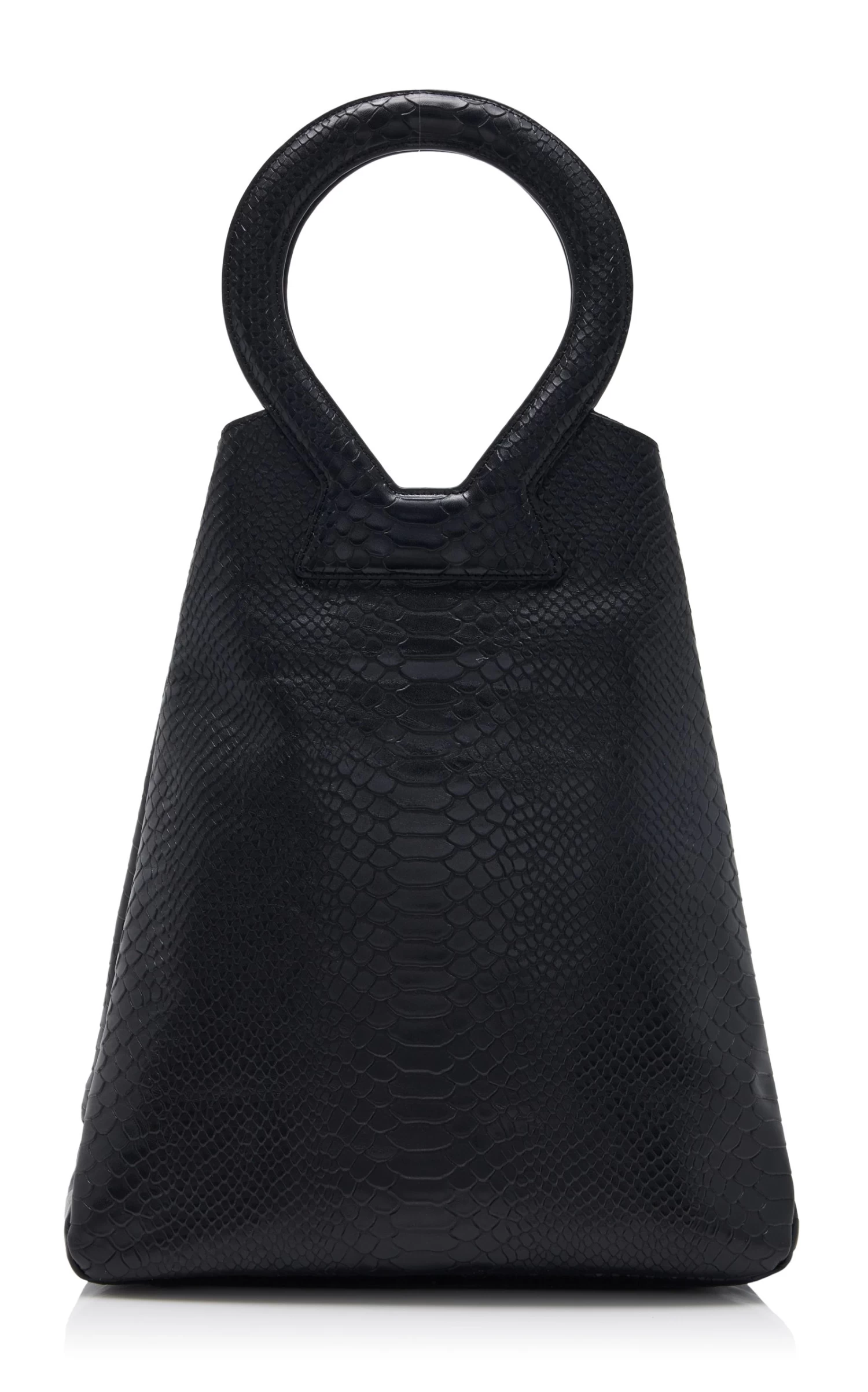 The Brooke Python-Embossed Leather Top Handle Bag 6 The Brooke Python-Embossed Leather Top Handle Bag - Image 4