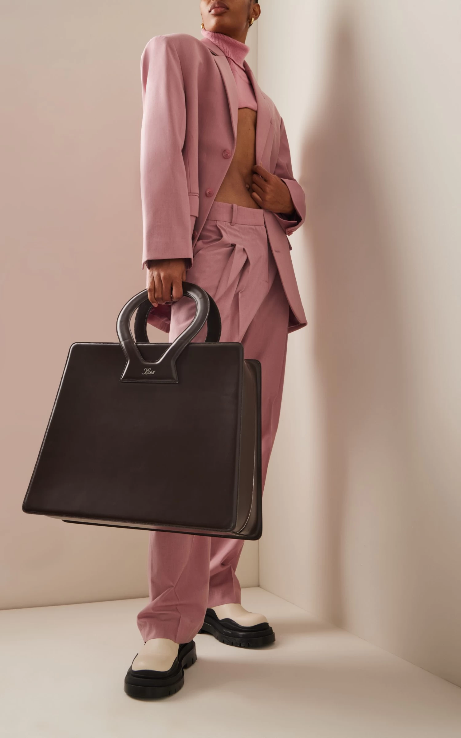 Ana Leather Weekender Tote 3 Ana Leather Weekender Tote