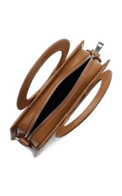 Small Ana Leather Top Handle Bag -Lady Fashion Store luar neutral small ana tres leches 4