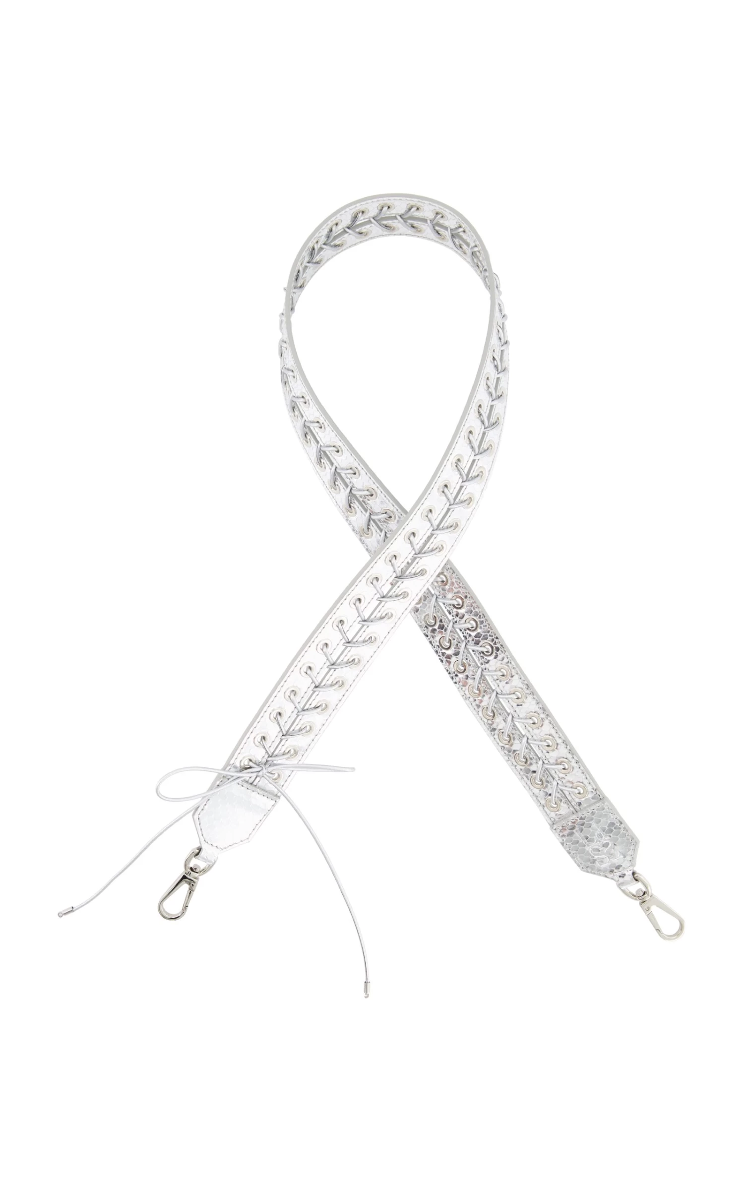 Cleavage Metallic Python Embossed Leather Bag 6 Cleavage Metallic Python Embossed Leather Bag - Image 4