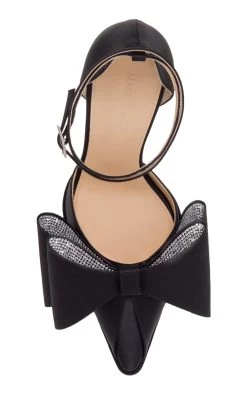 Le Cadeau Satin Platform Pumps
