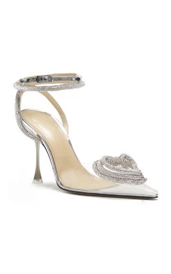 Triple Heart PVC Pumps 11 Triple Heart PVC Pumps -Lady Fashion Store mach mach clear triple heart pvc pumps 2