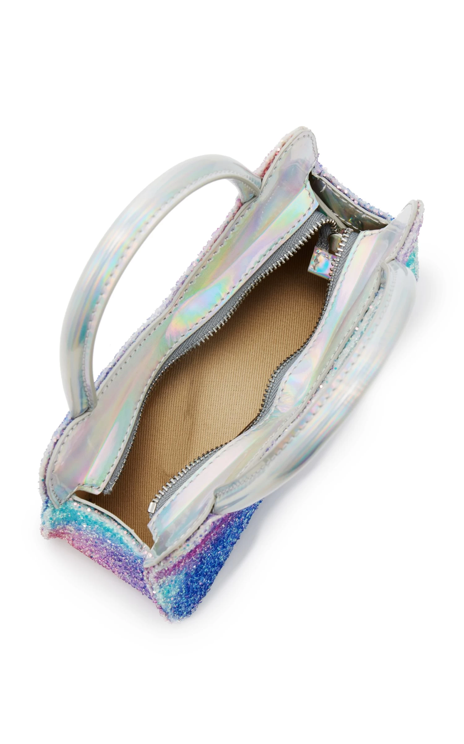 Bow Galaxy Glitter Top Handle Bag 7 Bow Galaxy Glitter Top Handle Bag - Image 5