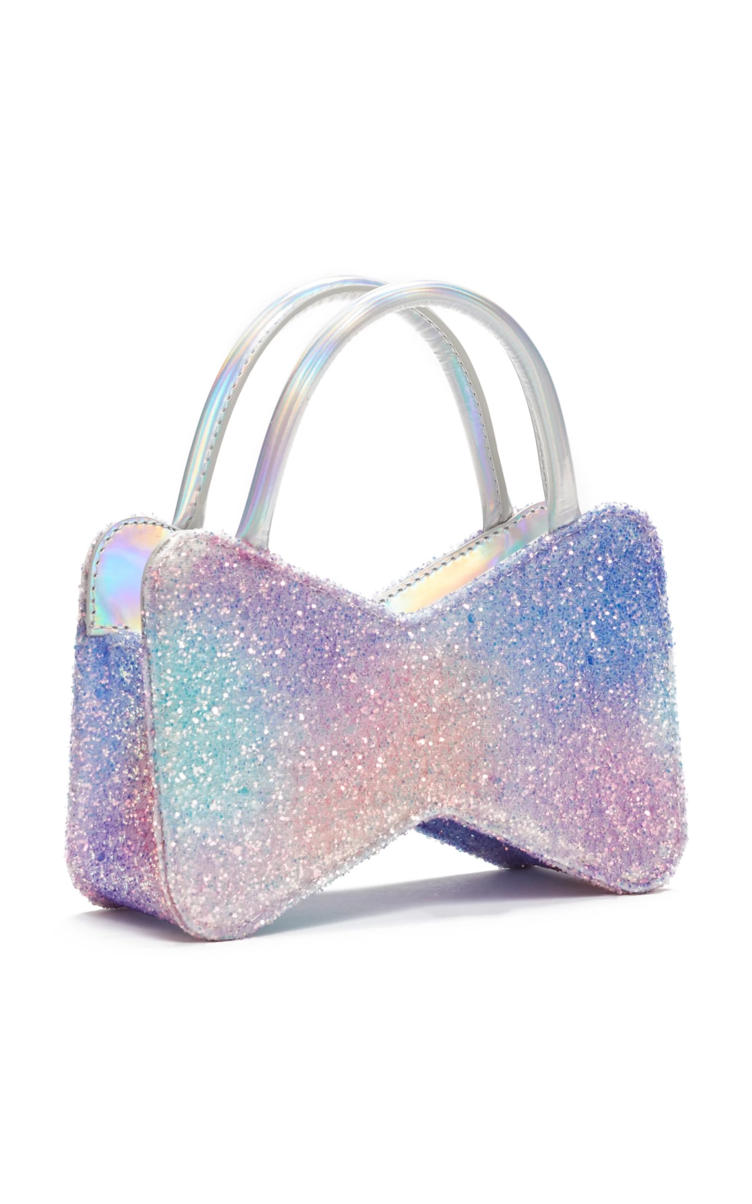 Bow Galaxy Glitter Top Handle Bag 8 Bow Galaxy Glitter Top Handle Bag - Image 6