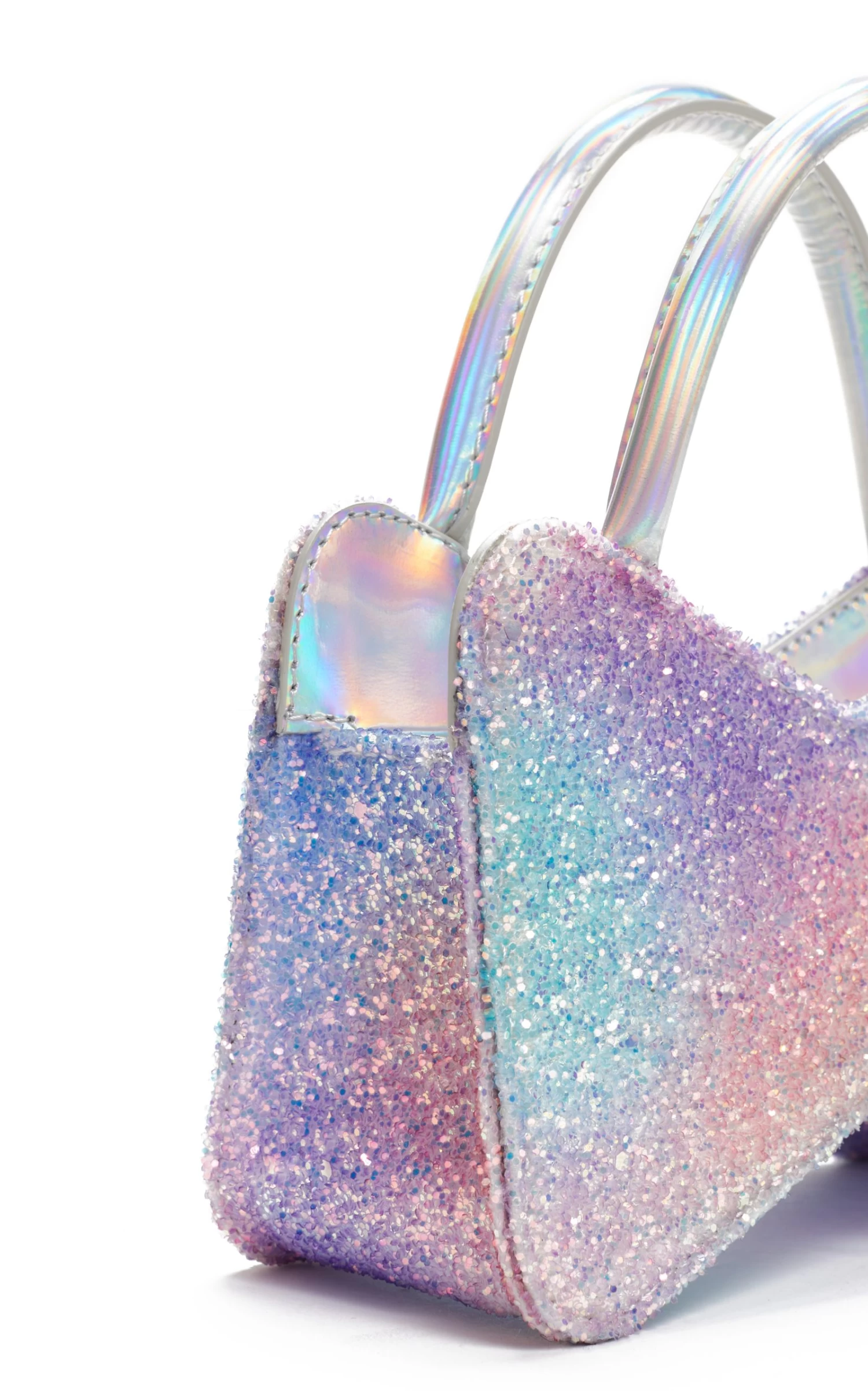 Bow Galaxy Glitter Top Handle Bag 9 Bow Galaxy Glitter Top Handle Bag - Image 7