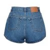 Magda Butrym Denim Mini Shorts -Lady Fashion Store magda butrym medium wash denim mini shorts