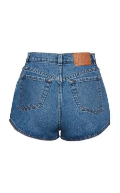 Magda Butrym Denim Mini Shorts