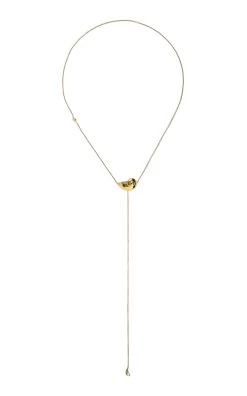 18k Yellow Gold Arcadia Lariat Necklace