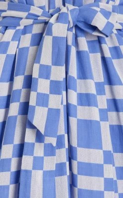 Sydney Cotton-Blend Midi Dress -Lady Fashion Store mara hoffman multi sydney 3