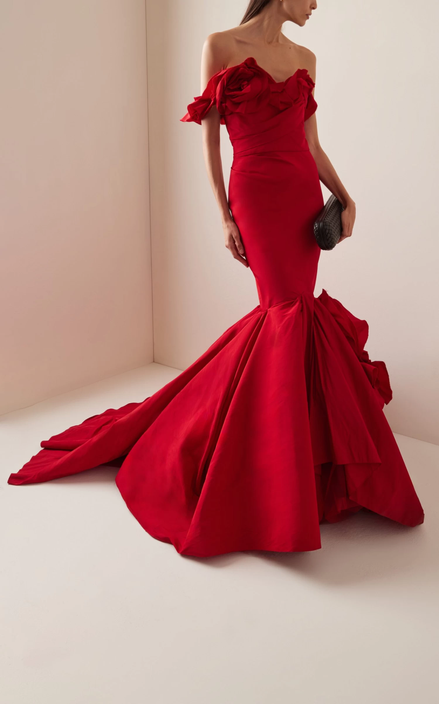 Marchesa Rose Taffeta Gown 4 Marchesa Rose Taffeta Gown - Image 2